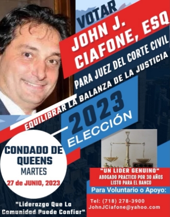 John J Ciafone Election
